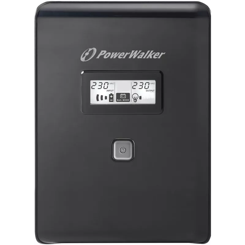 PowerWalker VI 2000 LCD 2 kVA 1200 W 2 AC pistikupesa