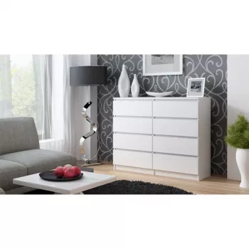 Topeshop M8 120 BIEL kummut
