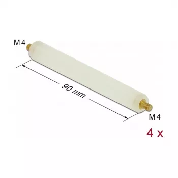 Paigalduskomplekt DeLOCK 60274 naturaalne plastik