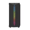 Darkflash DK151 LED arvuti korpus (must) + 3 RGB ventilaatorit