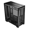 PC Case MODECOM VOLCANO EXPANSE T Midi Tower, karastatud klaas, USB-C, toetab micro ATX, GPU kuni 430 mm, CPU jahuti kuni 180 mm, 3x3,5 tolli pesa, 2x2,5 tolli, must