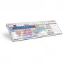 Klaviatuur Logickeyboard LKB-PPROCC-CWMU-FR Office USB AZERTY French Valge