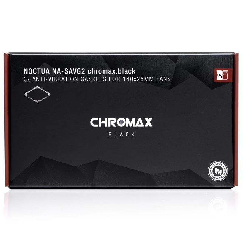 Noctua NA-SAVG2 chromax must Anti-Vibratsioonikomplekt - must (NA-SAVG2 ch.bk)