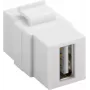 Goobay 79909 - Lame - Valge - USB A - USB A - Emane - Emane (79909)
