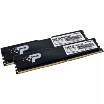 DIMM 16 GB DDR4-3200 (2x 8 GB) Dual-Kit, mälu, must, PSD416G3200K, Signature Line