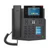 IP-telefon Fanvil X5U must 16 liini LCD Wi-Fi juhtmega telefonitoru