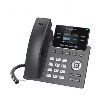 Grandstream Networks GRP2612 IP-telefon must 2 liini