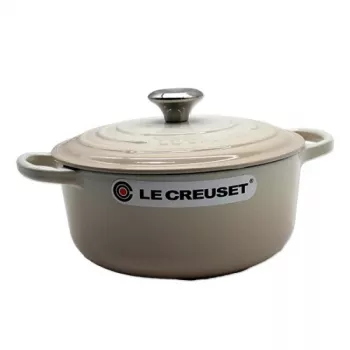Le Creuset Signature Roaster ümmargune valge 20cm