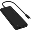 Mitmeportne USB-C adapter Satechi ST-P3D13K 13-in-1 kolmekordse ekraanitoega