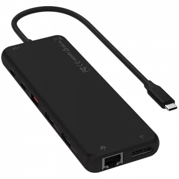 Mitmeportne USB-C adapter Satechi ST-P3D13K 13-in-1 kolmekordse ekraanitoega