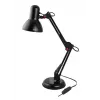 Laualamp ESPERANZA AVIOR E27 12W LED, must, reguleeritava kõrgusega, painduv vars, E27 pesa
