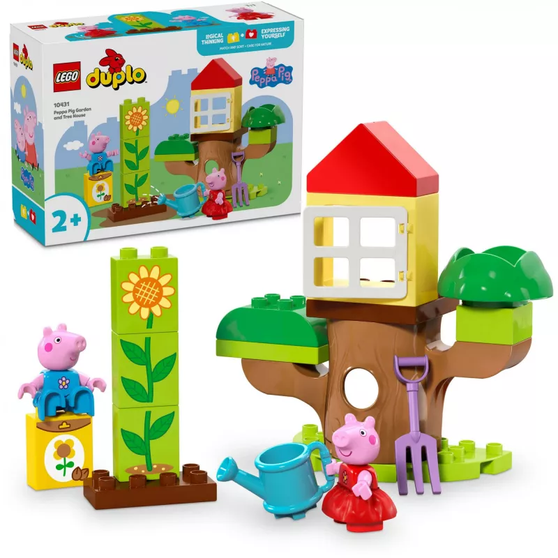 Lego 10431 Duplo Peppa Sig aed ja puumaja mängukomplekt
