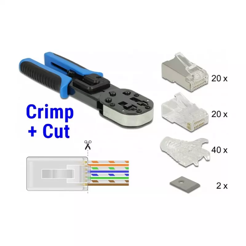Kaablikrimpsimistööriistakomplekt DeLOCK 86450