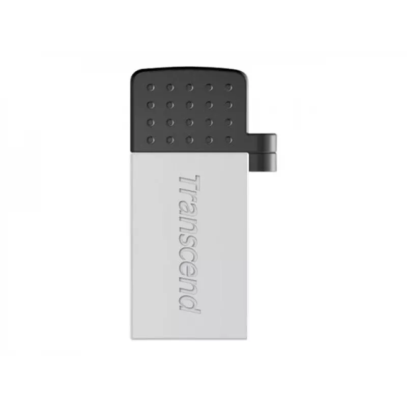 Transcend JetFlash Mobile 380 - USB-mälupulk - 16 GB - USB2.0 - hõbedane (TS16GJF380S)