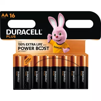 Duracell Plus ühekordne patarei AA leelis