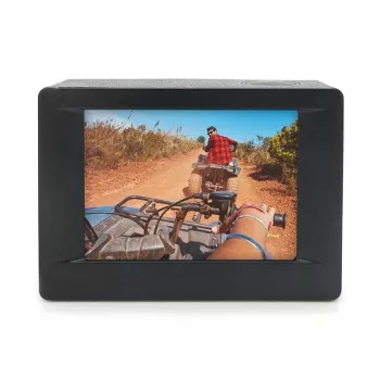 Easypix GoXtreme Enduro Must - action-kaamera - kinnitatav - 4K / 30 fps - 8.0 MPix - Wi-Fi - veealune kuni 30 m - Must