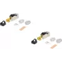 RJ45 Cat.8.1 võrguühendaja ShiverPeaks BS08-45001-2 metallist, kohapeal seadistatav