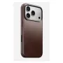 Mobiiltelefoni ümbris Nomad Traditional Leather ümbris iPhone 17 Pro jaoks, nahk, mikrokiud, sobib kuni 6,3 tolli (16 cm), pruun