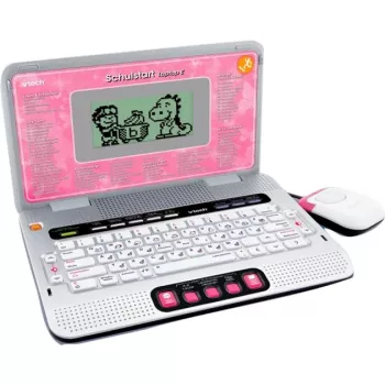 VTech Schulstart Laptop E, 6 a, roosa VTech Schulstart Laptop E. Soovitatav vanus (min): 6 a, Soovitatav vanus (max): 8 a, Toote värv: roosa