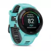 Garmin Forerunner 265 3,3 cm (1,3) AMOLED 46 mm Digitaalne 416 x 416 pikslit Puuteekraan Must, Sinine Wi-Fi GPS (satelliit)