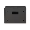 Seinale kinnitatav kapp Digitus DN-19 07-U-SW