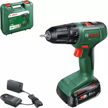 Juhtmeta trell-kruvikeeraja Bosch EasyDrill 18V-38 — 18V, 38 Nm pöördemoment, kompaktne akutrell