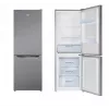 Külmik-sügavkülmik AMICA FK2425.4UNTX(E) eraldiseisev kogumahutavus 277 L, alumine sügavkülmik 74 L, inverter, hõbedane, 1593×540×550 mm