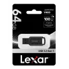 Lexar JumpDrive LJDV400064G-BNBNG USB-mälupulk 64 GB USB Type-A 3.2 Gen 1 (3.1 Gen 1) Must
