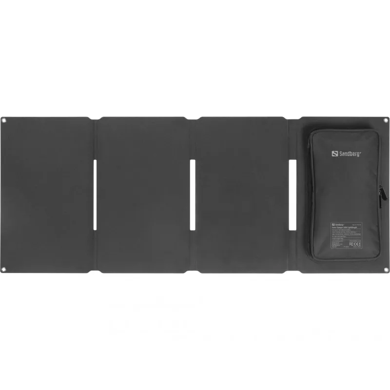 Solar charger SANDBERG 421-20 40W lightweight – portable solar panel, 40 W output