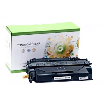 Ühilduv Static-Control Hewlett-Packard CE505X/ CRG 719H Universal must, suure tootlikkusega, 6900 lk