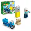 Mootorratta mängukomplekt LEGO Duplo Police 10967 liikuvate rataste ja politseifiguuriga