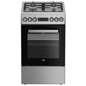 Gaasi-elektripliit BEKO FSM52330DX 5 põletit 60 cm, energiaklass A