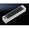 Rittal 48,30cm (19) võrgukapi toitejaotusseade IEC seadme pesa C13 10A 7856.080 (7856.080)