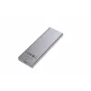 SSD-korpus Lexar E6 Silver M.2, PCIe, USB 3.2 Gen 2 (10 Gbit/s), USB‑C, alumiinium, ühele M.2-le kuni 4 TB