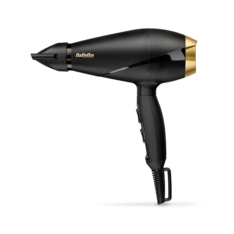 BaByliss 6704E juukseföön 2000 W Must, Kuld