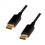 LogiLink DisplayPort AV-ühenduskaabel (1x DisplayPort - 1x DisplayPort) 1 m must