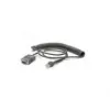 Zebra CBA-RF2-C09ZAR jadakaabel Must 2,8 m RS232 DB9