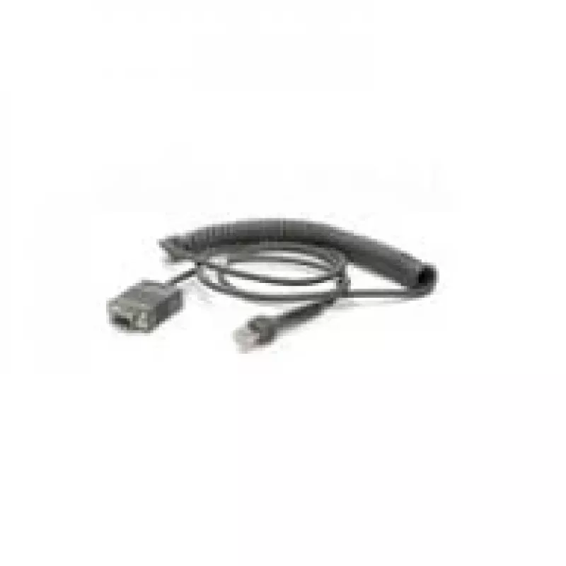Zebra CBA-RF2-C09ZAR jadakaabel Must 2,8 m RS232 DB9