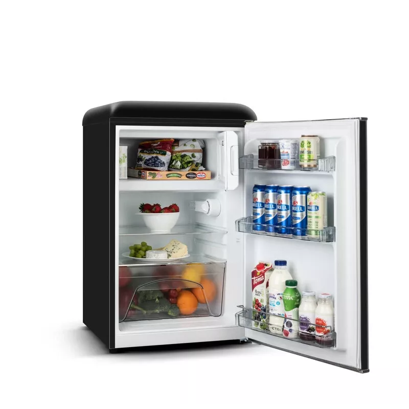 Eraldiseisev külmik ETA ETA253790020E — 110 L (Külmik 92 L / Sügavkülmik 18 L), 90 cm, 38 dB, Energiaklass E, must