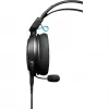 Juhtmega peakomplekt Audio-Technica ATH-GDL3 — Peapael, Supraauraalne, 10–35000 Hz, 220 g, Must