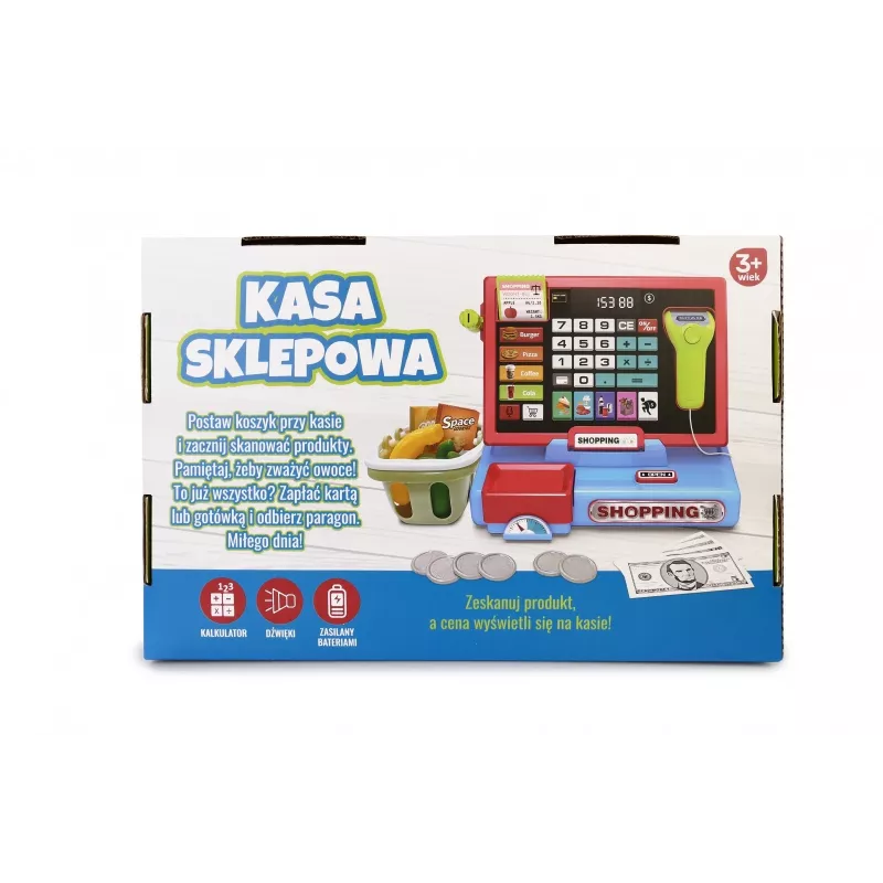Kassaaparaat skanneri ja kaaluga