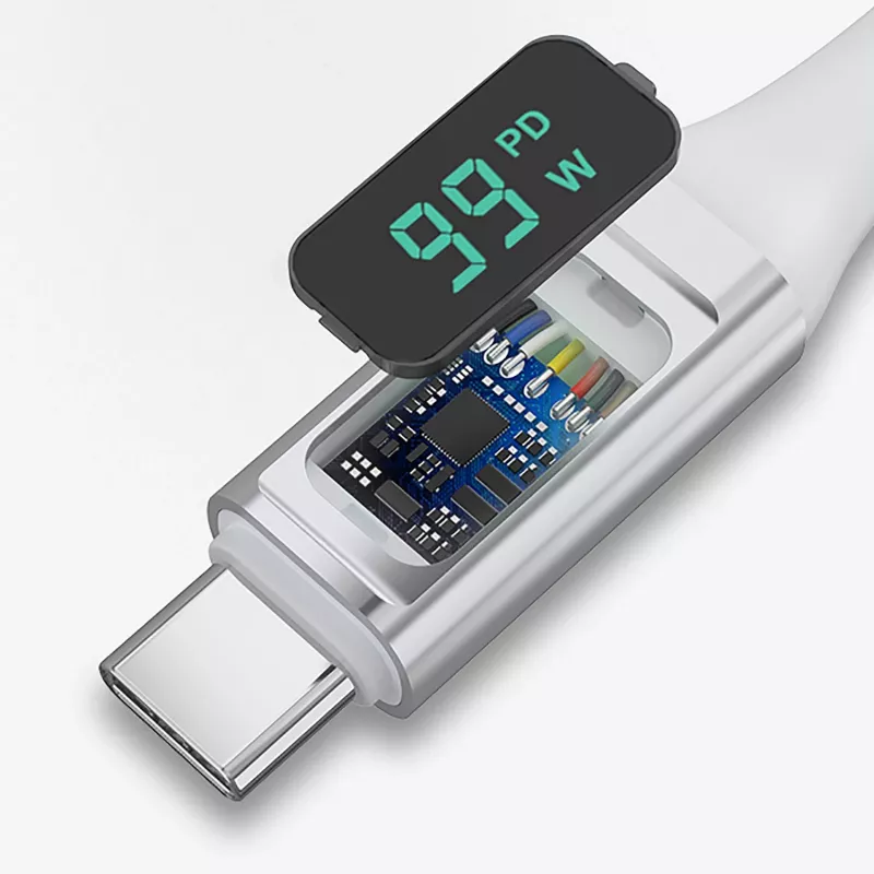 4smarts USB-C auf USB-C kaabel DigitCord 100W 1.5m. wei