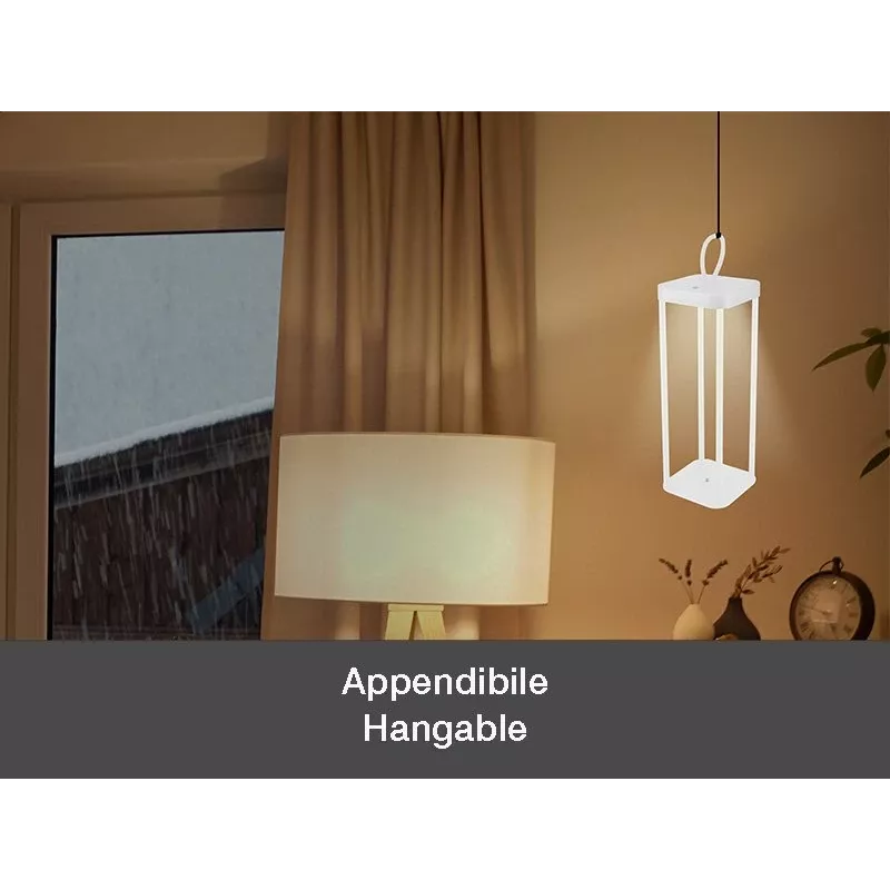 Laetav latern Beper P207ILI101 — kaasaskantav valge LED-latern, akutoitega
