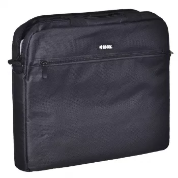 Portfell IBOX TN6020 kuni 39,6 cm (15,6 tolli) sülearvutitele — nailon, must, õlarihm