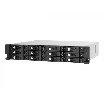 QNAP TL-R1220Sep-RP HDD/SSD-korpus Must, Hall 2,5/3,5 tolli