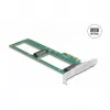 DeLOCK PCI Express 4.0 x8 kaart -> 2 sisemist U.2 NVMe SFF-8639 Bifurkatsioon