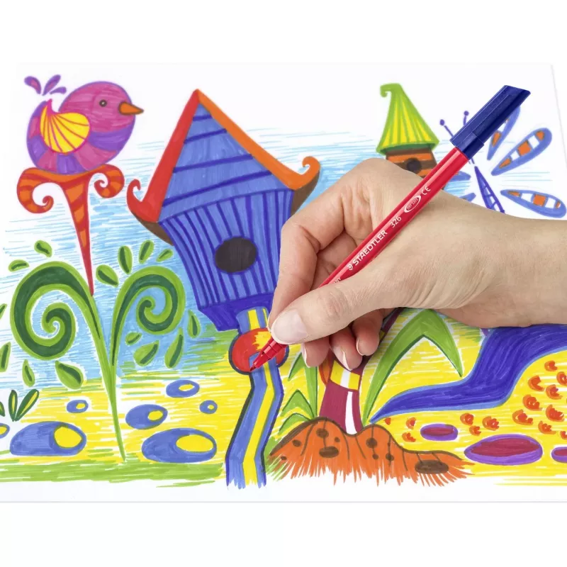 Püsiv marker ümarotsaga Staedtler 326 C20 erinevates värvides
