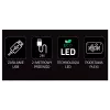 Dekoratiivne neoonvalgusti MANTA SNL90MT Style Neon Lights — Astronaut raketil motiiv