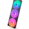 Ventilaator NZXT F420 RGB Core 14 cm must Fluid Dynamic Bearing