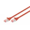 Patch Cord Digitus CAT 6 S/FTP DK-1644-005/R 0.5m Punane